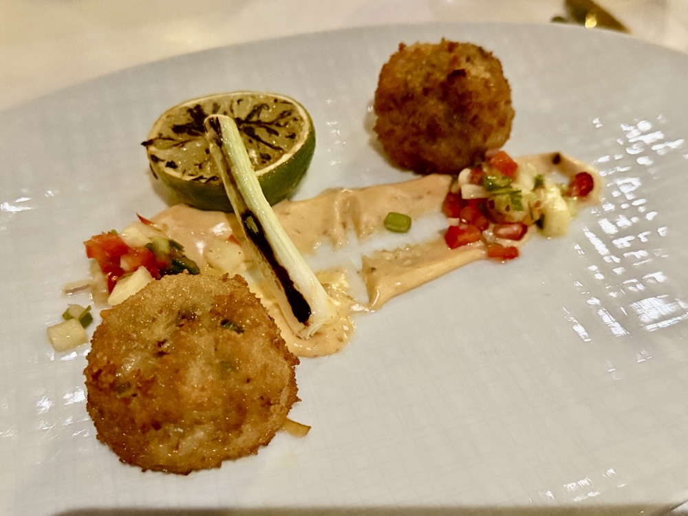 Crab and Shrimp Cakes from Pinnacle Grill on Rotterdam