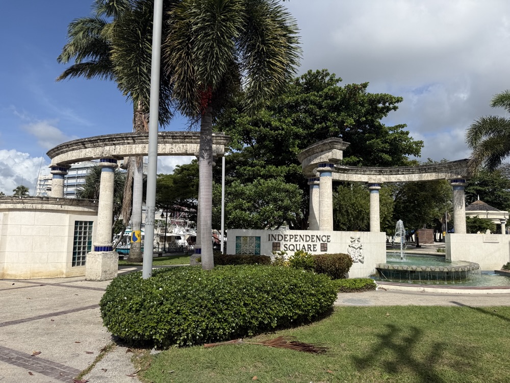 Independence Park in Bridgetown, Barbados