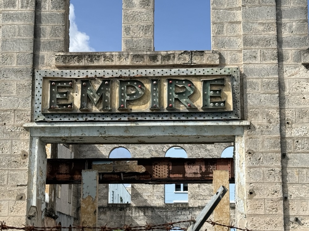 The old Empire Theatre in Bridgetown, Barbados