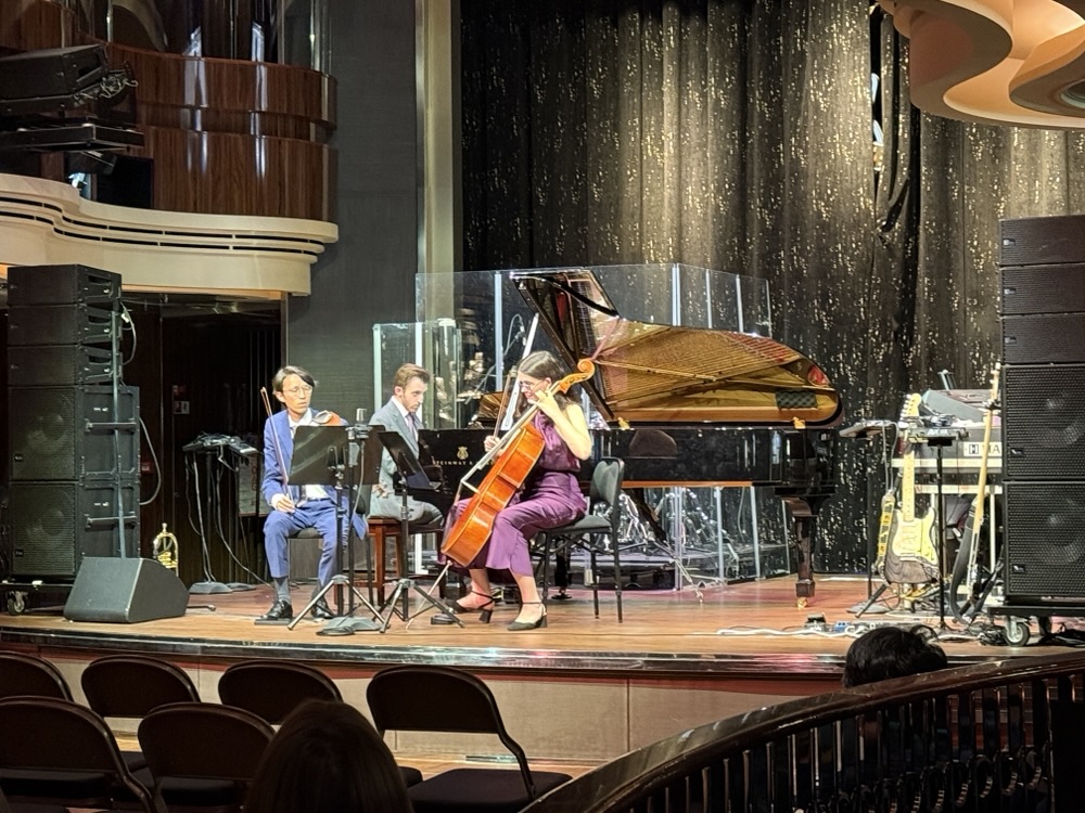 The classical musicians performing on Rotterdam