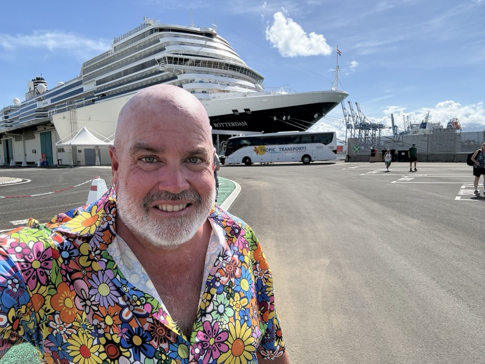 Rotterdam docked in Pointe-A-Pitre on November 24, 2025