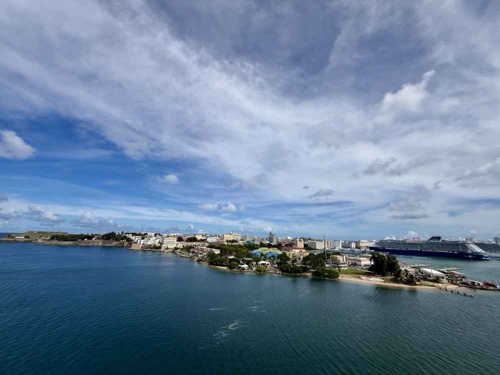 Arriving in San Juan