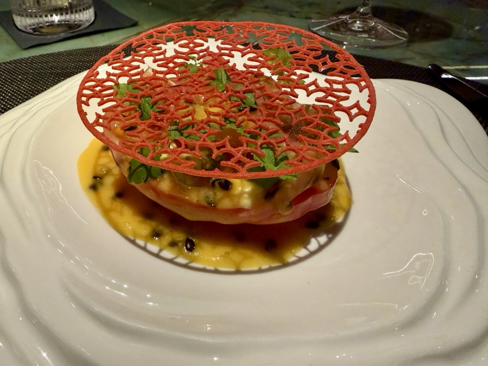 Heirloom Tomatoes and Goat Cheese from Marmalade in Old San Juan