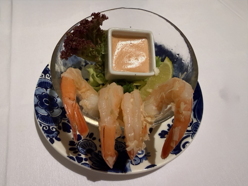Shrimp cocktail from the MDR on Rotterdam