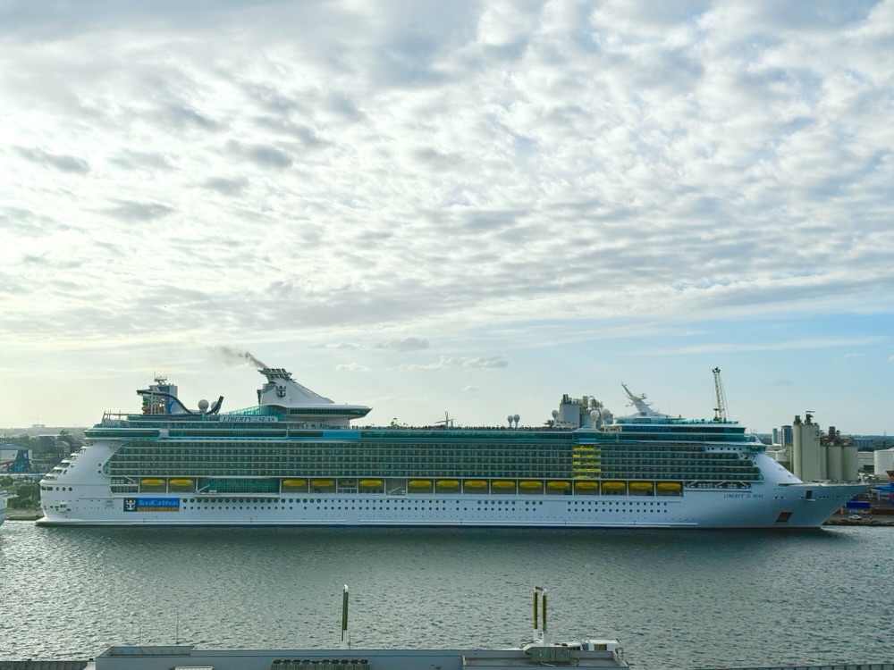 Liberty of the Seas at Port Everglades on November 28, 2025