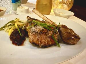 Pork and Lamb Chop from Pinnacle Grill on Rotterdam