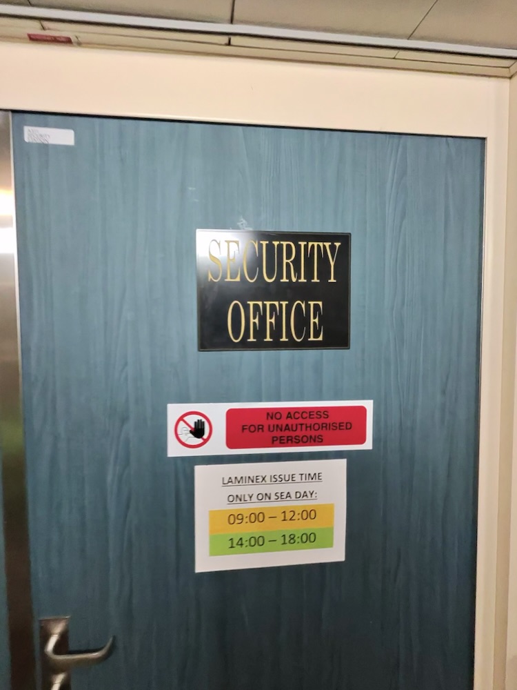 Behave, or you may end up here!