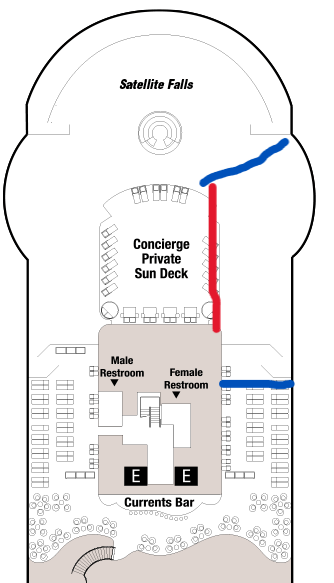 Concierge Sundeck expansion on the Disney Fantasy