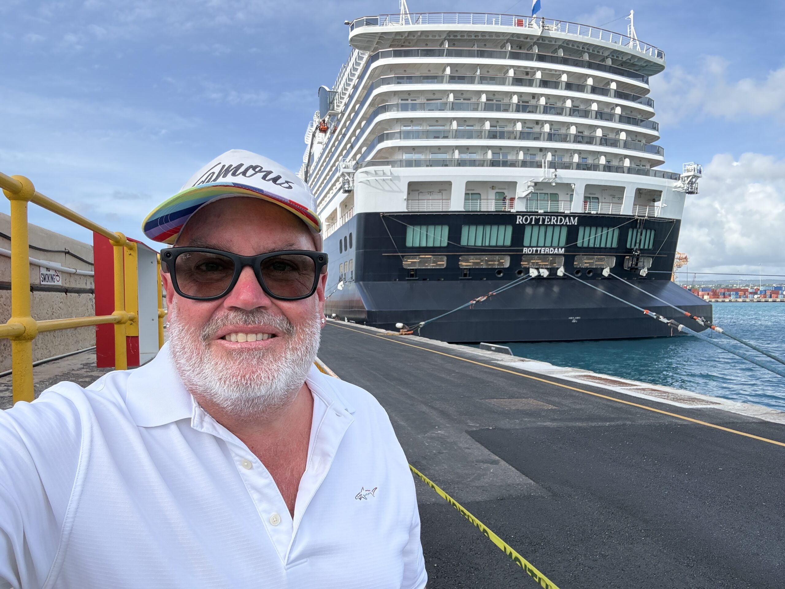 Me with my Ray-Ban Meta glasses