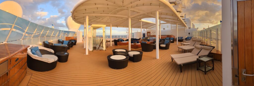 Concierge Sundeck on the Disney Dream