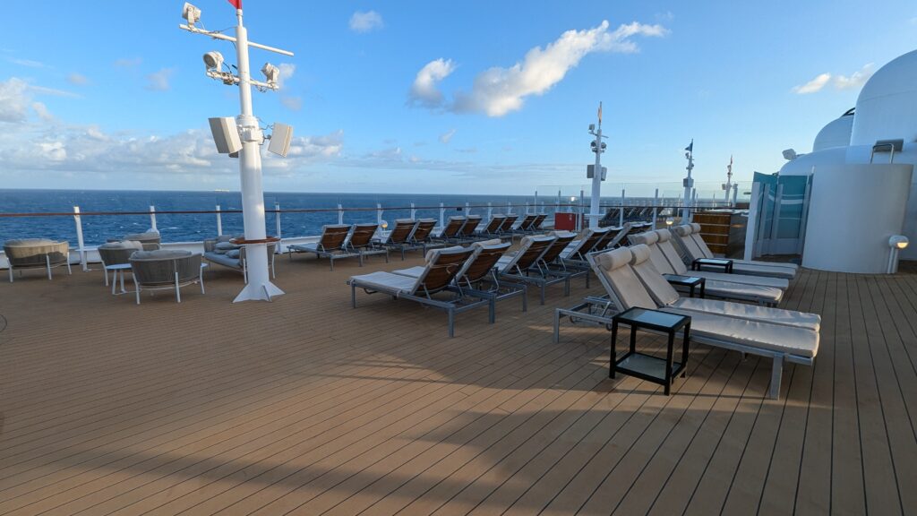 Concierge Sundeck on the Disney Dream