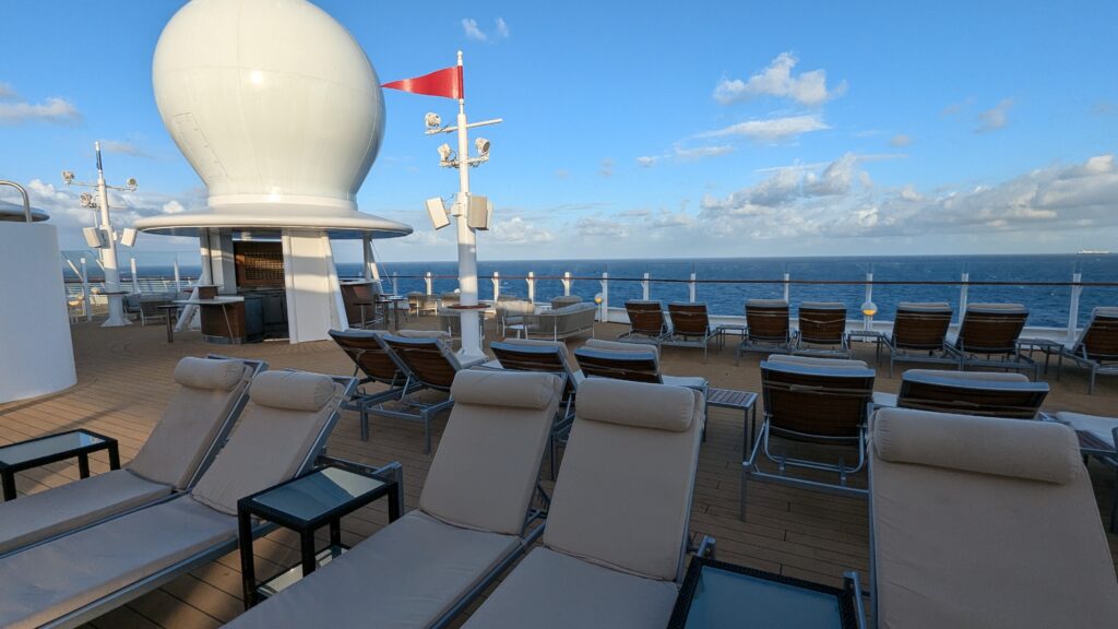 Concierge Sundeck on the Disney Dream