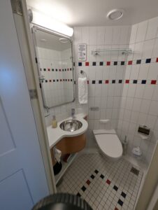 Split Bathroom on the Disney Fantasy