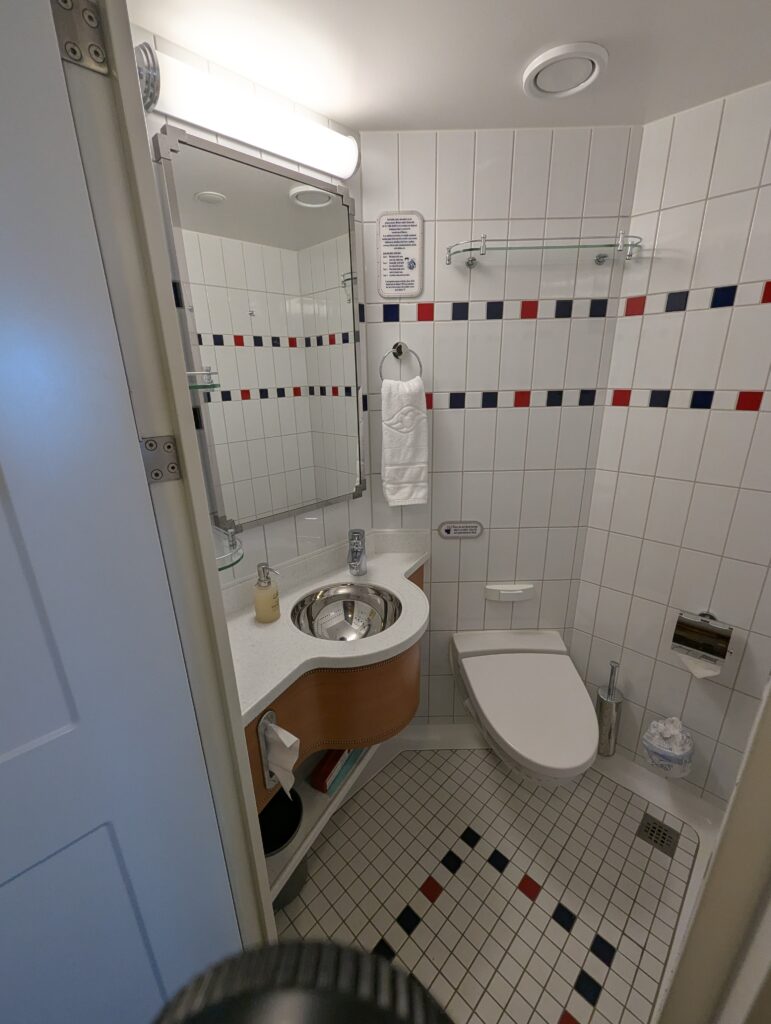 Split Bathroom on the Disney Fantasy