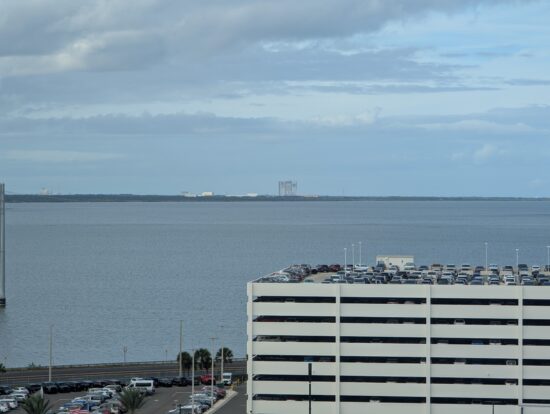 Kennedy Space Center VAB from the Disney Fantasy