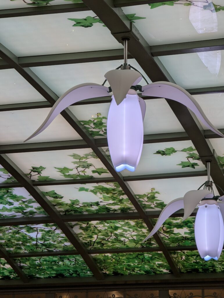 Enchanted Garden on the Disney Fantasy