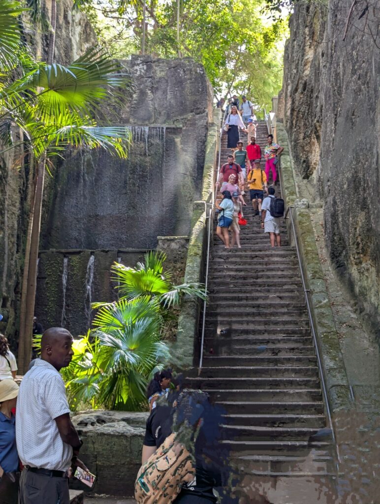 Queen's Staircase in Nassau