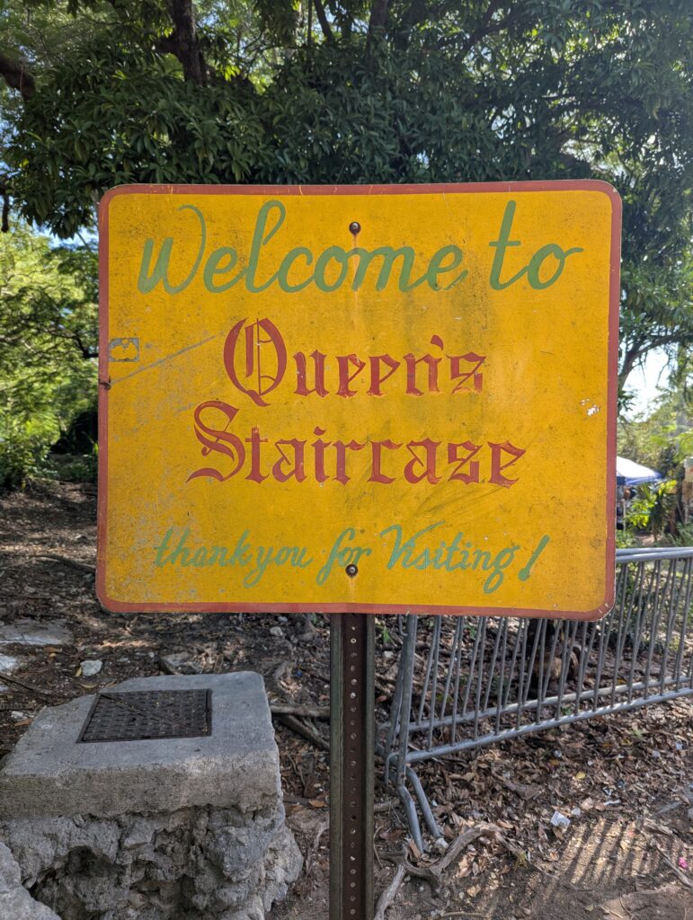 Queen's Staircase in Nassau