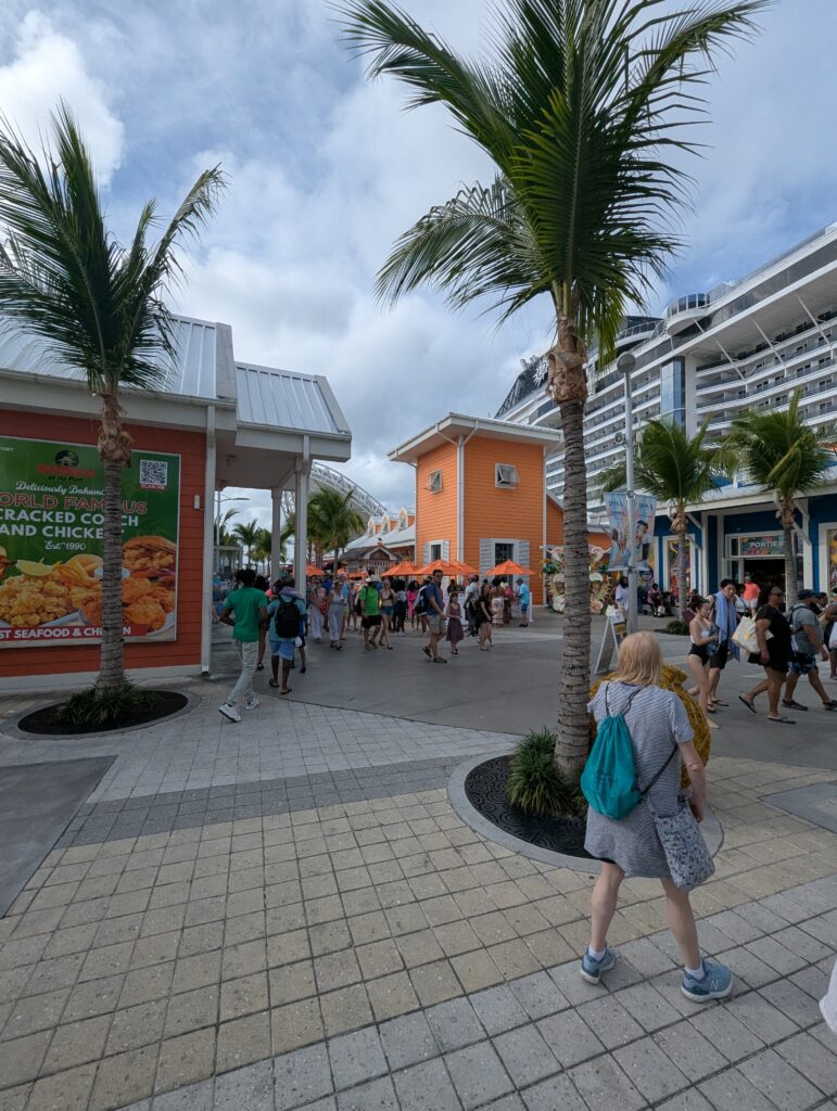 King George Wharf in Nassau