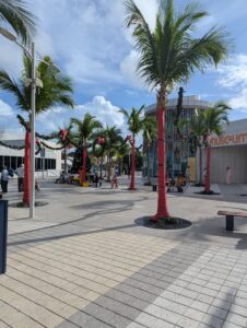 King George Wharf in Nassau