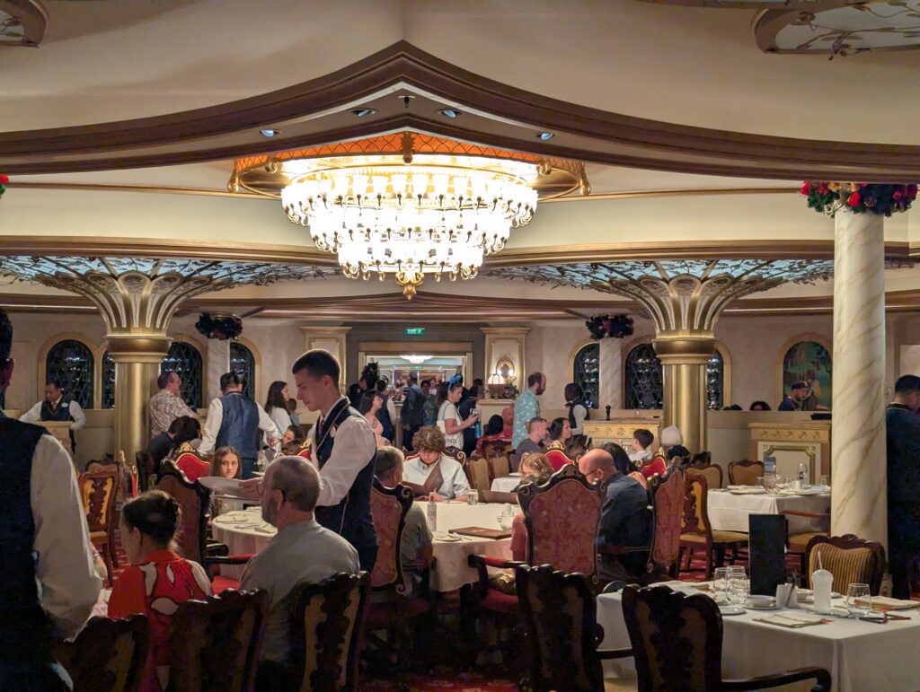 Royal Court on the Disney Fantasy