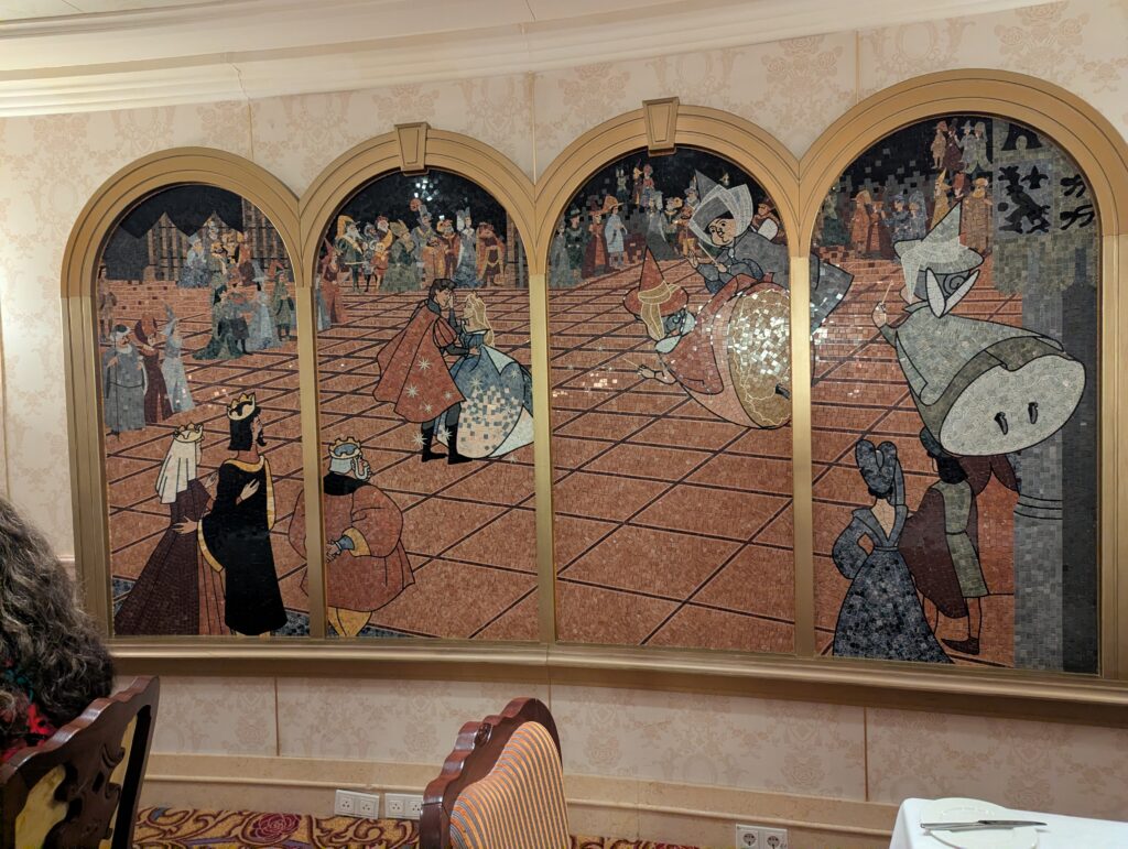 Royal Court on the Disney Fantasy