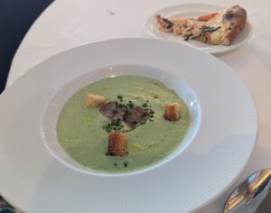 Celery Soup at Palo on the Disney Fantasy