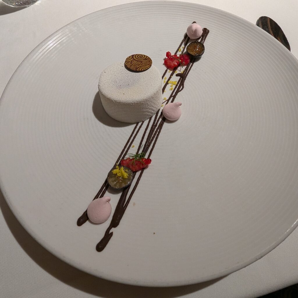 Burbank Blueberry-lemon Bavarian Cream from 1923 on the Disney Treasure