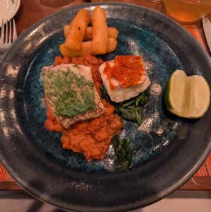 Grilled Snapper at Plaza de Coco on the Disney Treasure