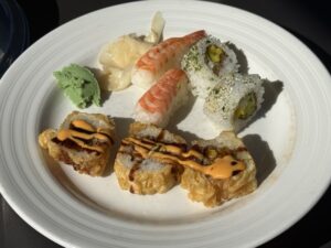 Lido Market sushi on Rotterdam