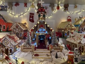 Rotterdam Gingerbread House Display 2025