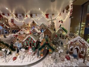 Rotterdam Gingerbread House Display 2025