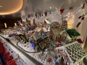 Rotterdam Gingerbread House Display 2025