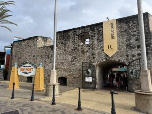 Entrance to Rif Fort in Curacao
