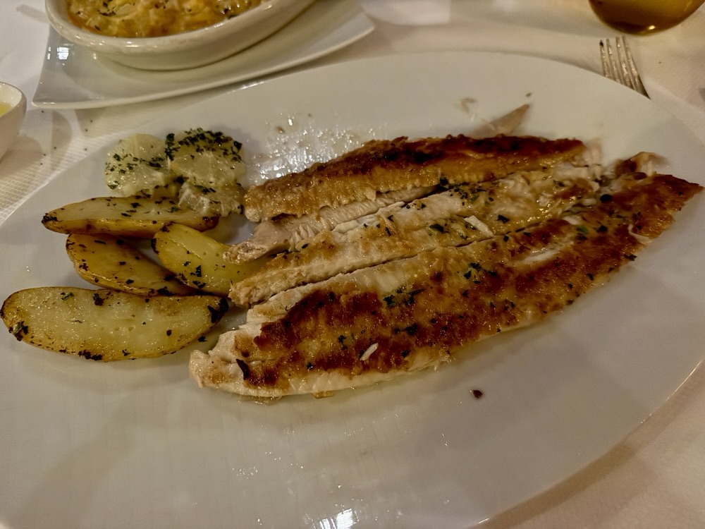 Dover Sole from Pinnacle Grill on Rotterdam