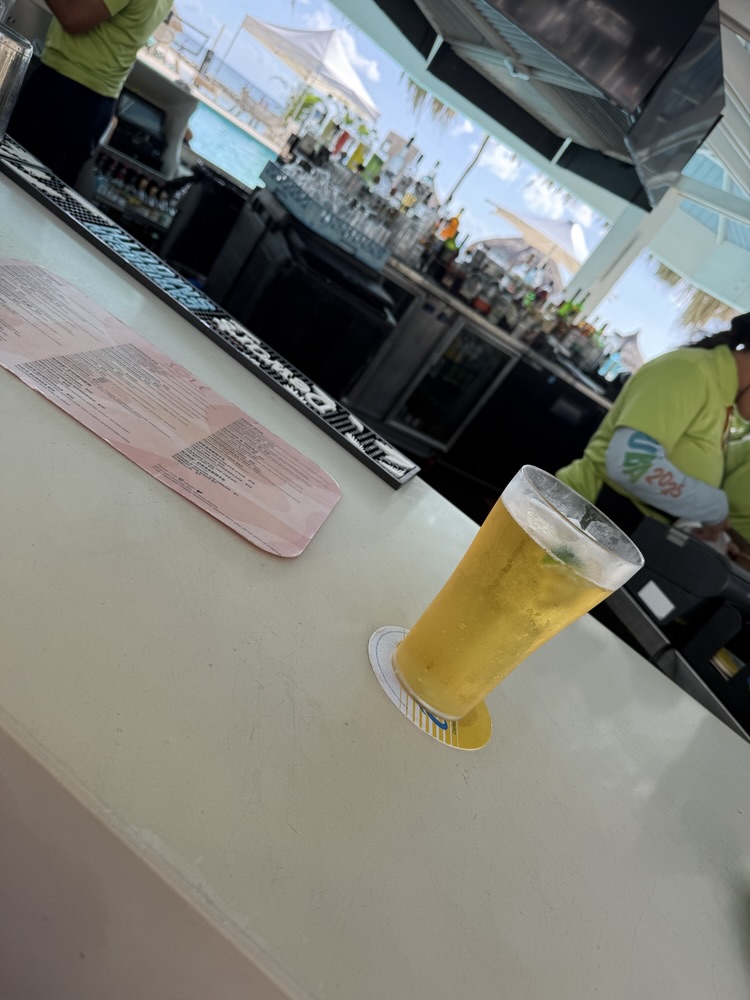 When in Aruba, drink Aruba beer