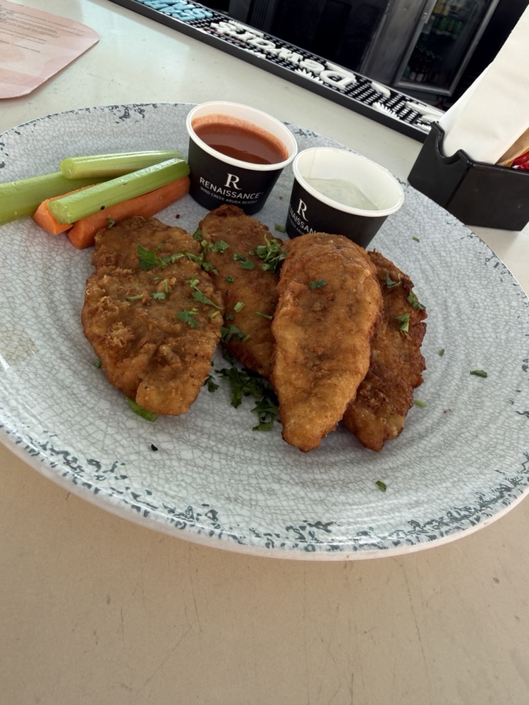 A little lunch at the Renaissance in Aruba