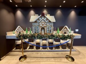 Gingerbread house on Explora I