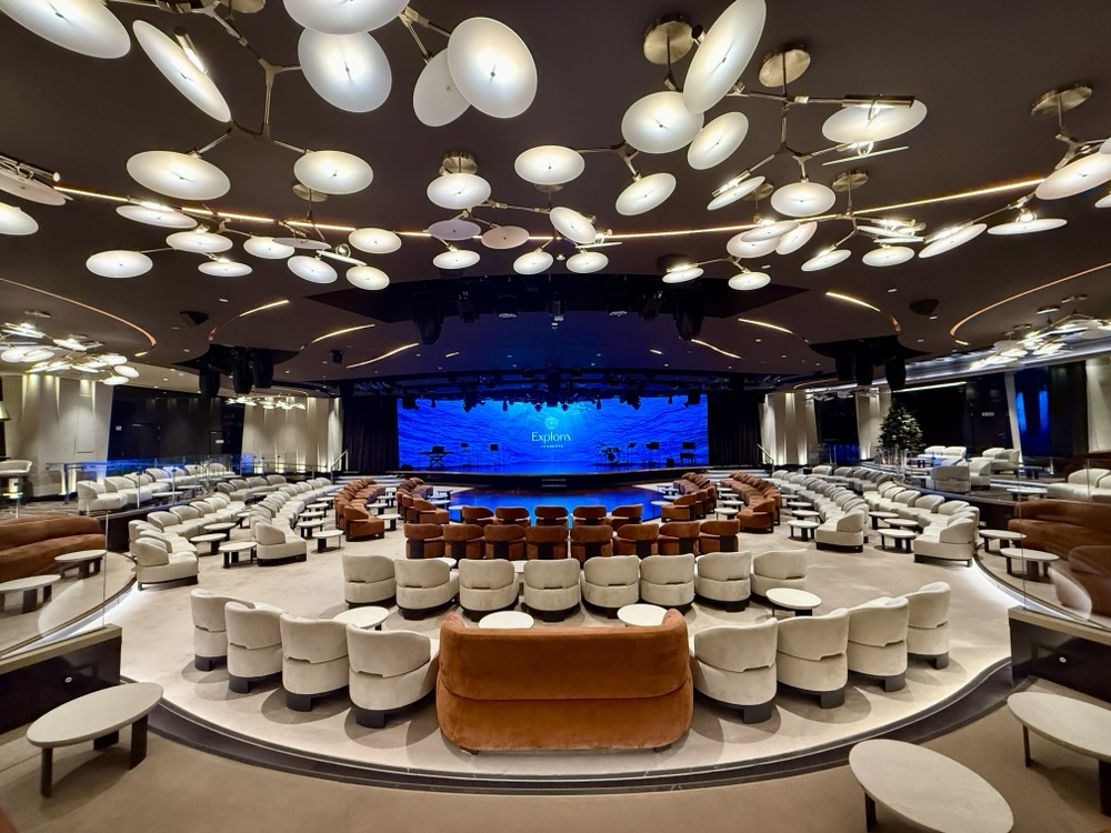 Maiin show lounge on Explora I