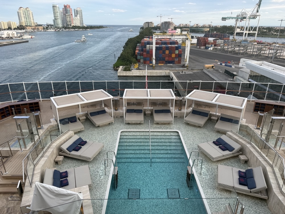 One of the pools on Explora I