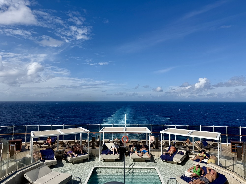 A beauty of a sea day on Explora I