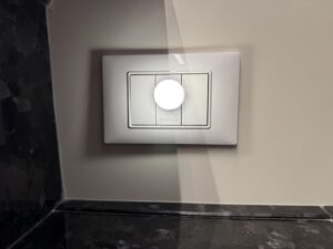 USB outlets in the bathroom on Explora I