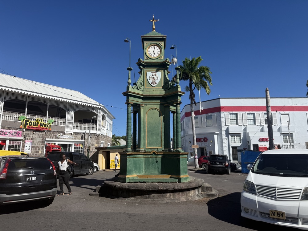The Circus - looking really shabby - in St Kitts