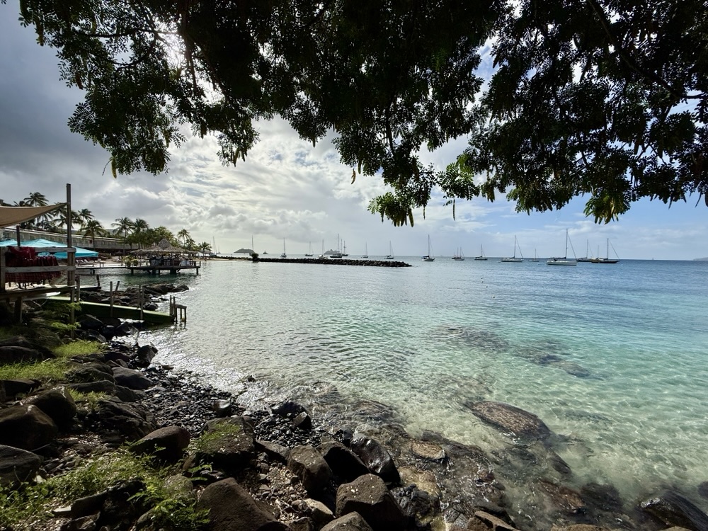 Beach in Les Trois-Îlets