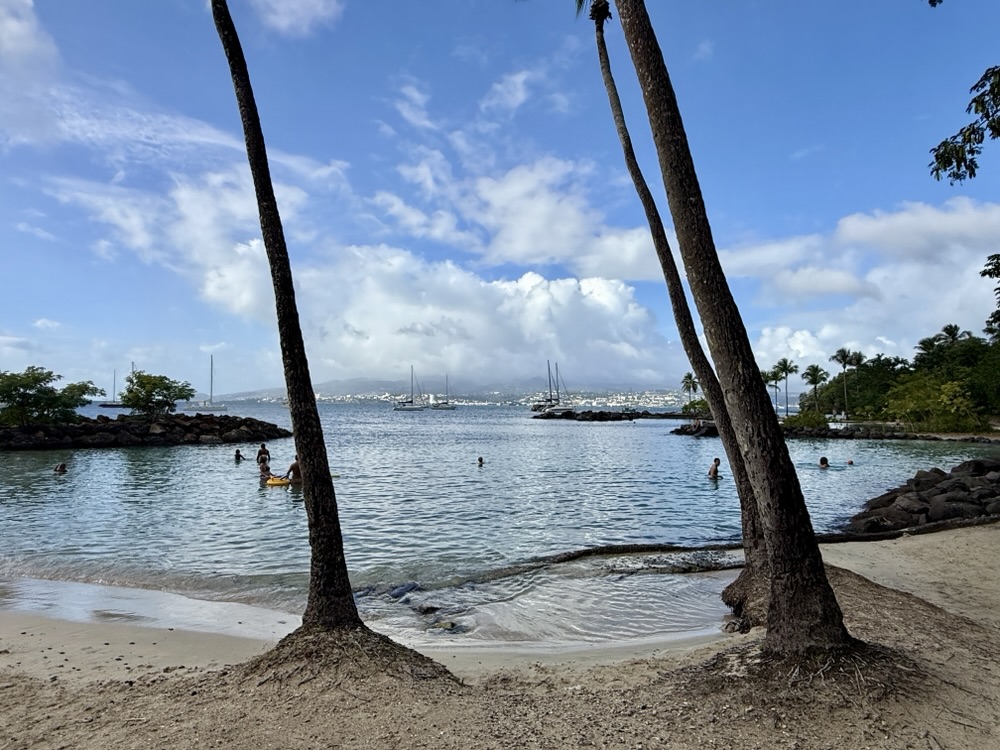 Beach in Les Trois-Îlets