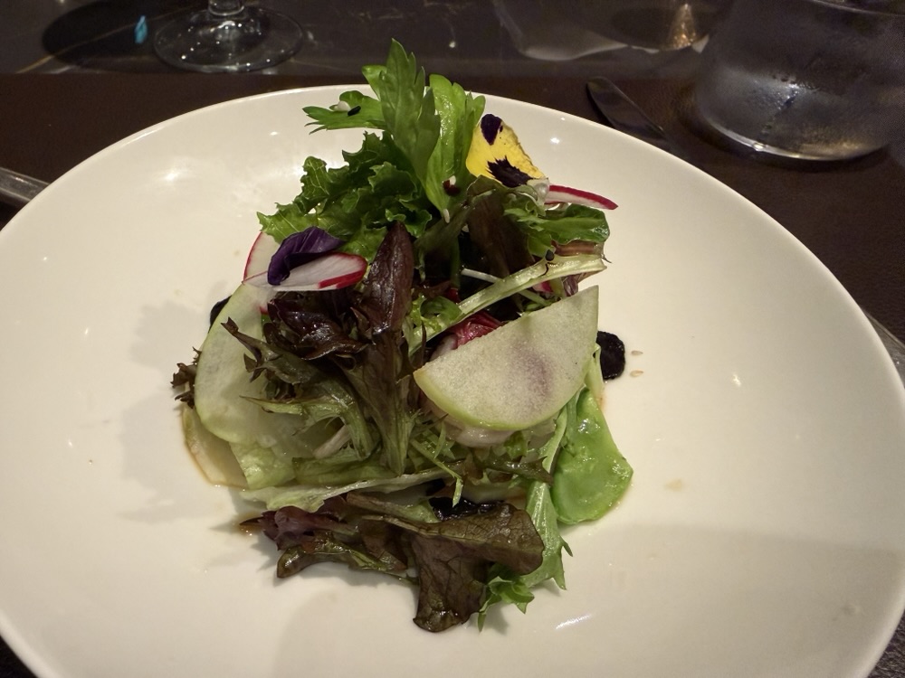 Roasted Artichoke Salad from Marble & Company Grill on Explora Journeys