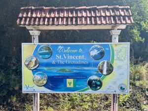 The cruise terminal in Kingstown, St Vincent and the Grenadines