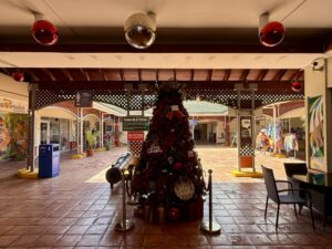 The cruise terminal in Kingstown, St Vincent and the Grenadines