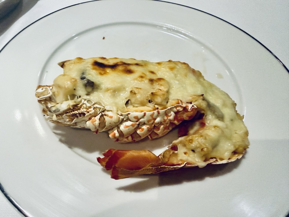 Langouste Thermidor from Fil Rouge on Explora Journeys