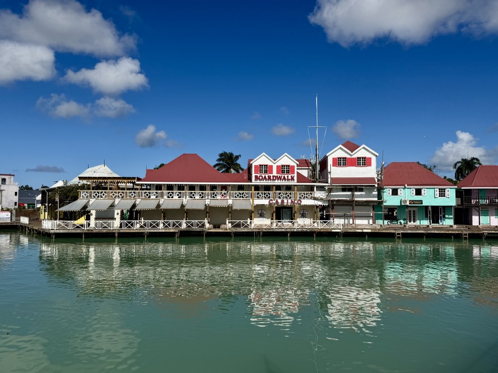 Casino along the waterfront in St. John's, Antigua